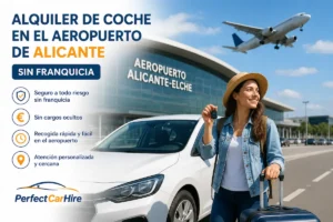 Alquiler de coche en el aeropuerto de Alicante sin franquicia
